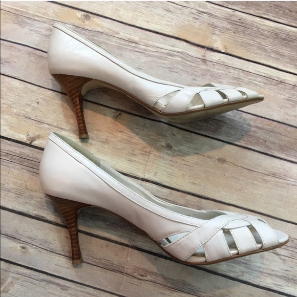 Size 9M Bakers Open Toe Strappy High Heel Shoes - Picture 4 of 8